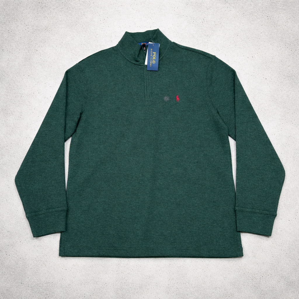 Buzo Polo Verde-Hombre