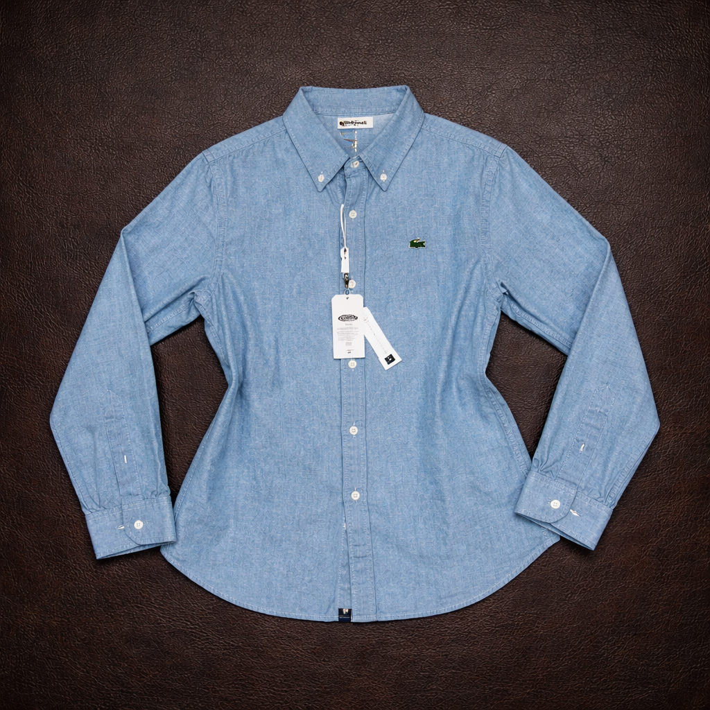 Camisa Azul-Mujer