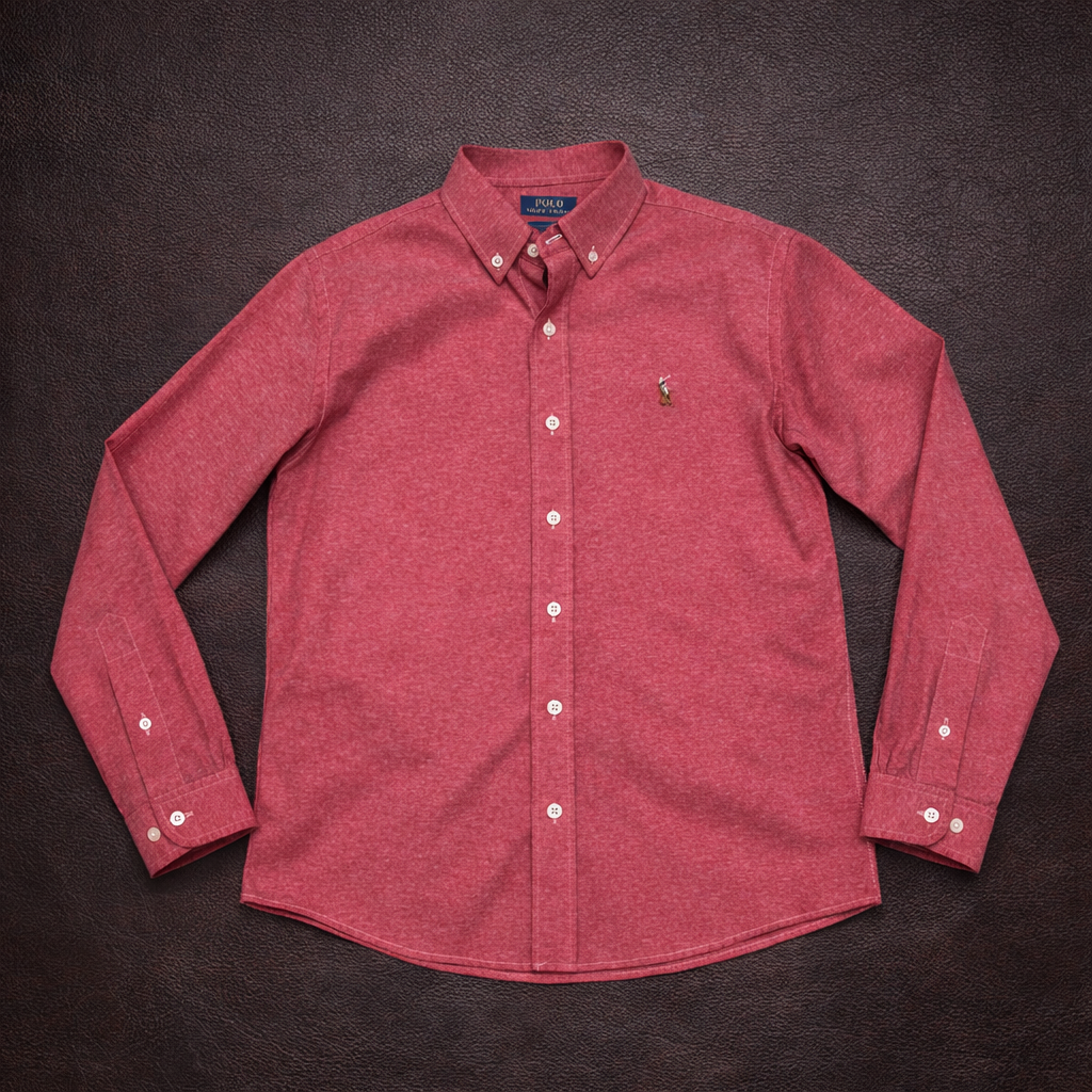 Camisa Roja-Hombre